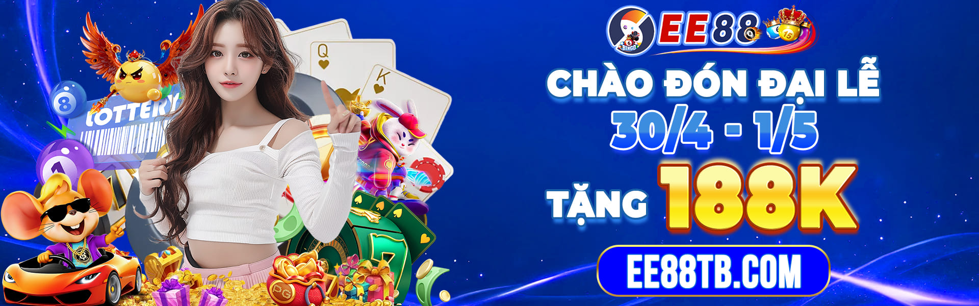 ee88 chào đón đại lễ