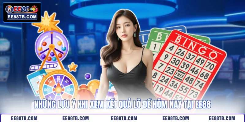 Những lưu ý khi xem kết quả lô đề hôm nay tại EE88